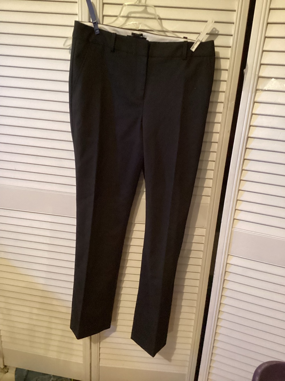 Talbots ladies classic black dress pants size 6